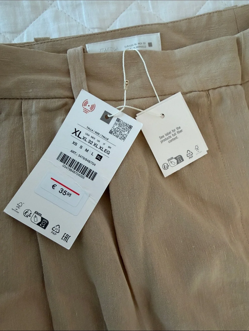 Zara Wide-Leg Linen